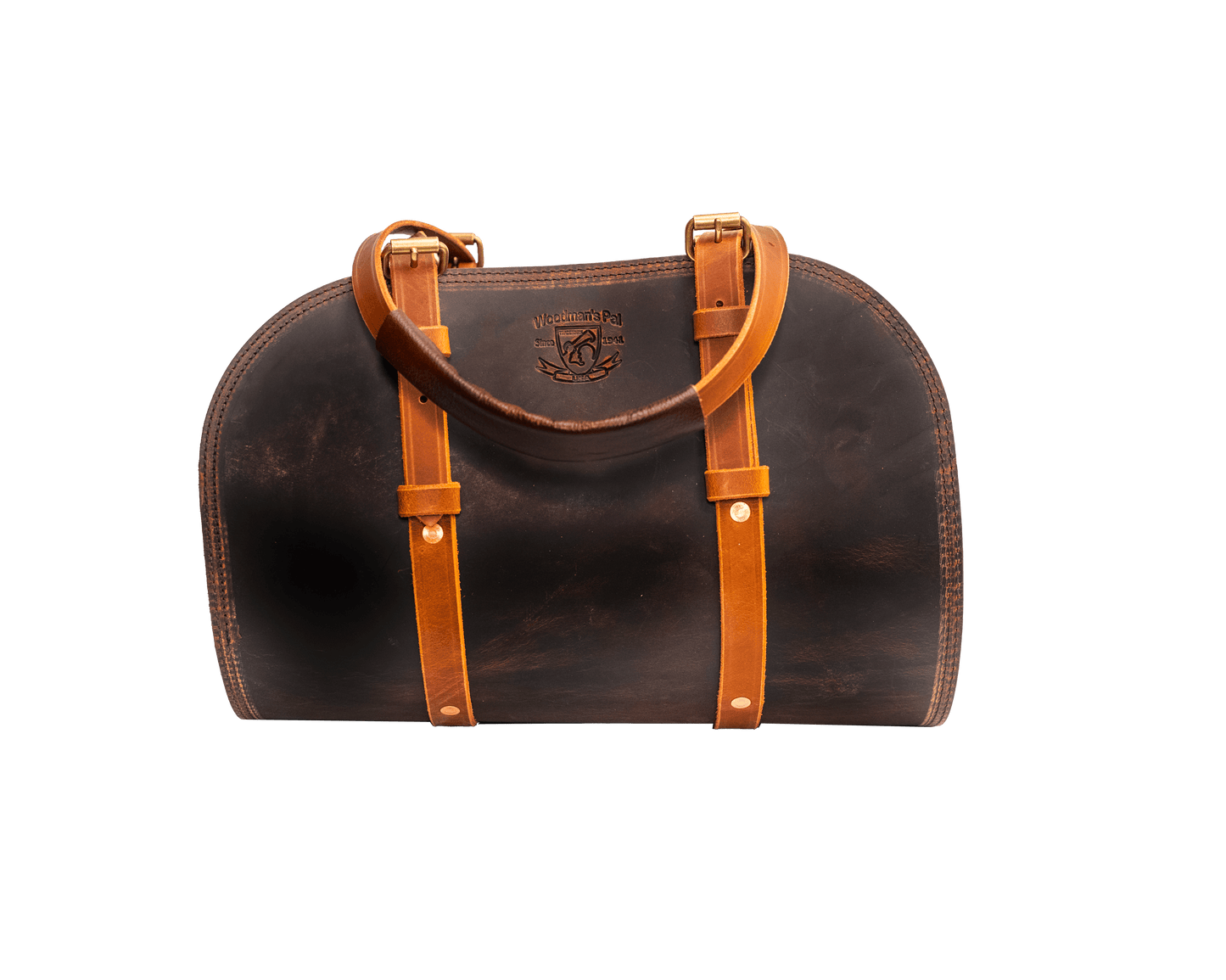 Leather Log Carrier